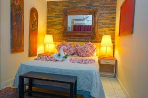 Rúm í herbergi á Hotel Coco Plaza