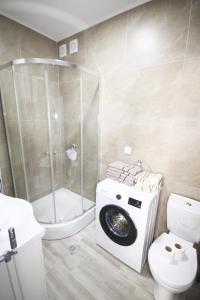 Koupelna v ubytování Apartmani Tomic Igalo