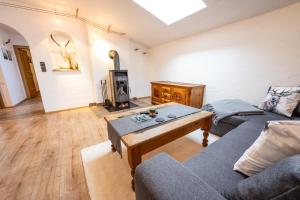Χώρος καθιστικού στο Appartement Renate
