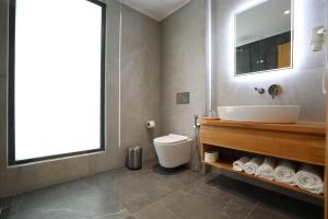 Koupelna v ubytování NOI HOTEL