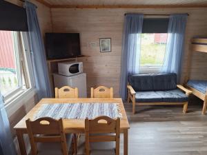 Posezení v ubytování Piilijärvi Camping