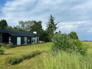 MallingにあるSummer Home With View Near Aarhusの黒屋根の黒屋根