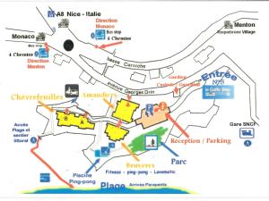 a map of puerto vallarta mexico at Appartement 8 personnes, vue mer, Wi-Fi illimité - FR-1-827-29 in Roquebrune-Cap-Martin +3 photos