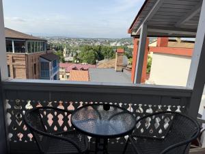 Balkón nebo terasa v ubytování Guest House Goari