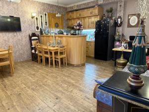 Kuchyň nebo kuchyňský kout v ubytování Guest House Goari