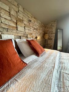 Postel nebo postele na pokoji v ubytování Guesthouse De Polderhoeve