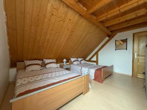 Postel nebo postele na pokoji v ubytování maison a 400m de la mer