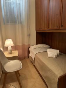 Кровать или кровати в номере Afrodite holiday home