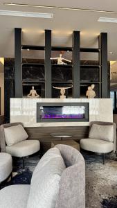 Posezení v ubytování ASTE hotel