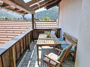 Balkón nebo terasa v ubytování Apartment Leo by Interhome