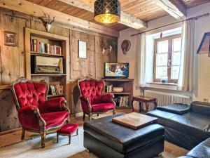 Posezení v ubytování Holiday Home Hackenschmiede by Interhome