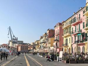 A general view of Imperia or a view of the city taken from Az apartmant