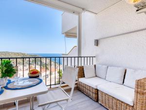 Balkón alebo terasa v ubytovaní Apartment Casa Do by Interhome