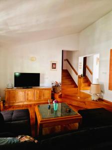 TV a/nebo společenská místnost v ubytování Lux D'Or Apartment