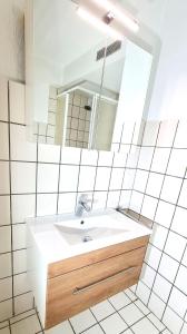 Bilik mandi di 2 Zimmer Suite in der Oberstadt von Siegen