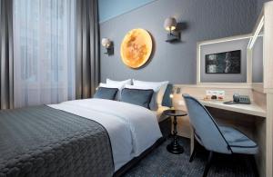 Posteľ alebo postele v izbe v ubytovaní Leonardo Boutique Hotel Krakow Old Town