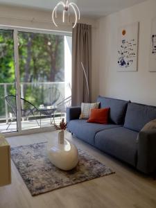 Część wypoczynkowa w obiekcie Lucky40 - Apartament z widokiem na morze, SPA gratis, Dwie Sosny