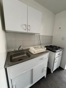 Dapur atau dapur kecil di Depa Tláhuac