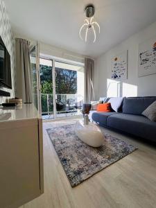 Część wypoczynkowa w obiekcie Lucky40 - Apartament z widokiem na morze, SPA gratis, Dwie Sosny