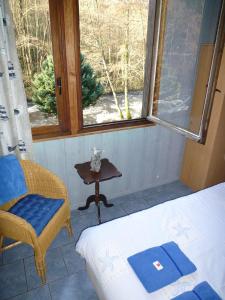 Postel nebo postele na pokoji v ubytování Chalet du Montal
