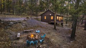 Peisaj natural din apropierea acestui chalet