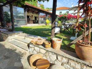 Zahrada ubytování Galini Hotel Agios Ioannis Pelion