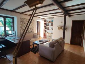 Posezení v ubytování Galini Hotel Agios Ioannis Pelion