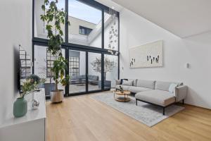 Posezení v ubytování Bodensee Loft in Strandnähe