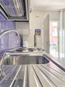 A kitchen or kitchenette at Residence Amarein