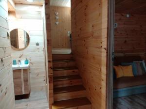 Kúpeľňa v ubytovaní Oleandria- ,, Domek Malinka" nr 35