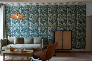 Posezení v ubytování Le Clos de St Val 2