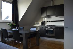 Köök või kööginurk majutusasutuses Wijnberg Appartementen