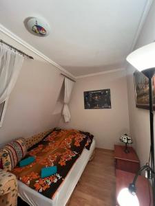 Postel nebo postele na pokoji v ubytování Alina apartmanok