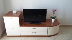 Телевизор и/или развлекательный центр в Apartments & Room Marina View