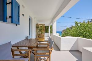 Балкон или терраса в Thea Apartments