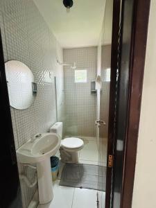 Koupelna v ubytování Casa Temporada Suítes