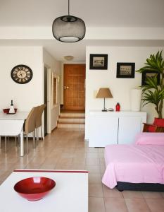 Χώρος καθιστικού στο Ola Azul Bungalow I