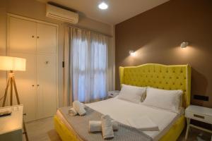 Archontiko Seaside Hotel客房内的一张或多张床位