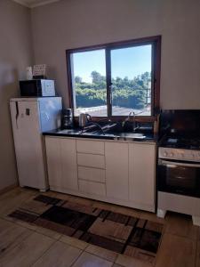 Кухня или мини-кухня в Apartamento no Centro de Santana do Livramento
