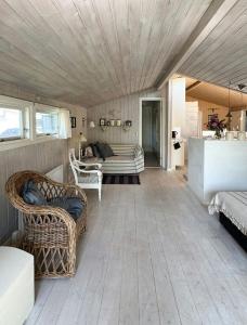 Χώρος καθιστικού στο Family-Friendly Summer House Near The Beach