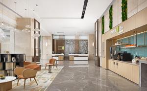 Posezení v ubytování Hilton Garden Inn Xingyi Orange Hill Plaza