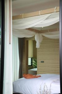 Viewpoint Khaoyai Hotel客房内的一张或多张床位