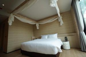 Viewpoint Khaoyai Hotel客房内的一张或多张床位