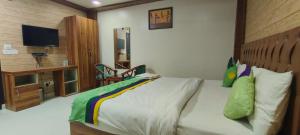 Μια τηλεόραση ή/και κέντρο ψυχαγωγίας στο Airport Hotel The Paramont Palace Inn New Delhi