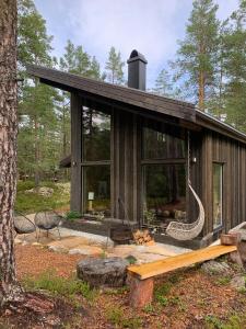 Taman di luar Enjoy Simple Cabin Life In Nature