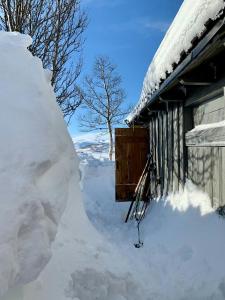 Secluded Mountain Cabin In Rauland With View en invierno