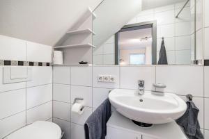 Koupelna v ubytování Ferienwohnung Hammer + 14 fotografií