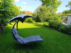 Vonkajšia záhrada v ubytovaní Apartmán Martin