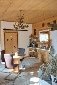 Posezení v ubytování B&B Margit's Ranch Urlaub am Pferdehof