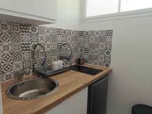 Køkken eller tekøkken på Les gîtes de la fontaine + 58 billeder